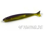 Der Fish Arrow Flash J Huddle in 4" Farbe #05 PURPLE WEENIE / SILVER